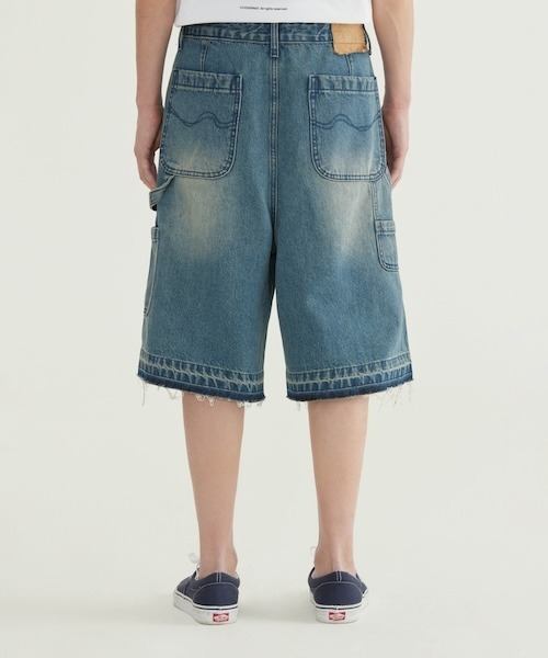 COVERNAT（カバーナット）の「[SOOBIN着用] RING-SPUN BERMUDA DENIM SHORTS（デニムパンツ・メンズ・ブルー系その他/ブラック/ブルー・X-LARGE/LARGE/MEDIUM/SMALL/X-SMALL）」の15枚目の写真