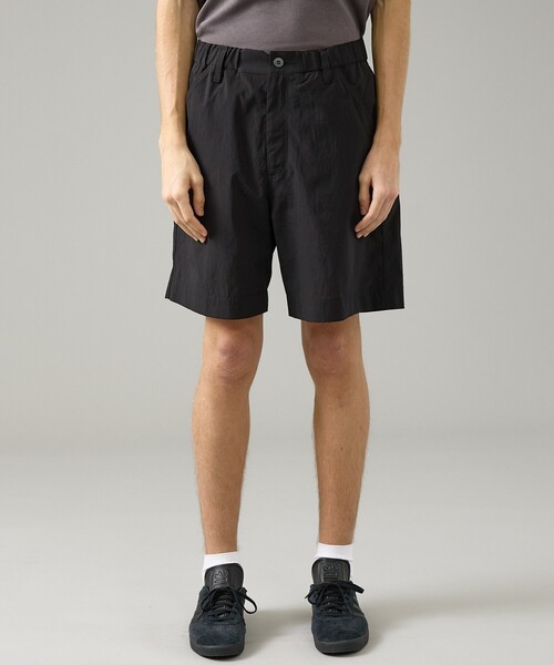 ABAHOUSE（アバハウス）の「【セットアップ対応】ドットエアー ワイドショートパンツ（その他パンツ・メンズ・ネイビー/グレイッシュベージュ・48/46）」の4枚目の写真