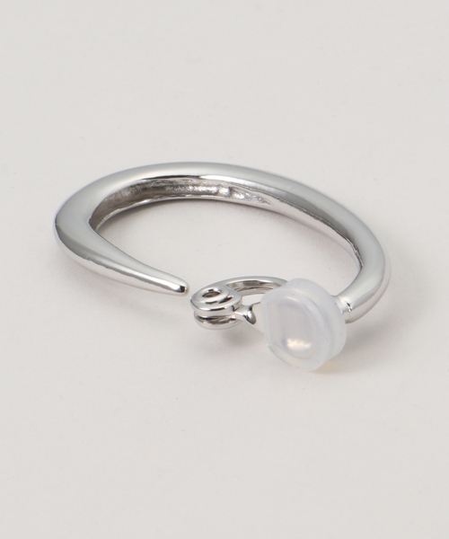 IRIS47(イリスフォーセブン)の「【IRIS47/イリスフォーセブン 】ivy hoop earring:イヤリング(イヤリング・レディース・シルバー・FREE)」の2枚目の写真