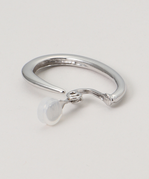 IRIS47(イリスフォーセブン)の「【IRIS47/イリスフォーセブン 】ivy hoop earring:イヤリング(イヤリング・レディース・シルバー・FREE)」の3枚目の写真