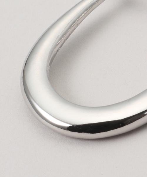 IRIS47(イリスフォーセブン)の「【IRIS47/イリスフォーセブン 】ivy hoop earring:イヤリング(イヤリング・レディース・シルバー・FREE)」の5枚目の写真