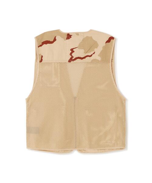 Alpha Industries(アルファインダストリーズ)の「Alpha Industries/アルファインダストリーズ/Mesh Utility Vest Camo/メッシュ ユーティリティー ベスト カモ(その他アウター・メンズ・その他2・L)」の2枚目の写真