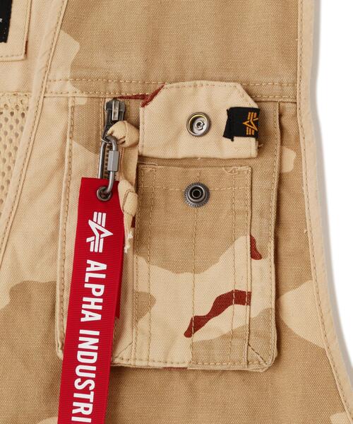 Alpha Industries(アルファインダストリーズ)の「Alpha Industries/アルファインダストリーズ/Mesh Utility Vest Camo/メッシュ ユーティリティー ベスト カモ(その他アウター・メンズ・その他2・L)」の7枚目の写真