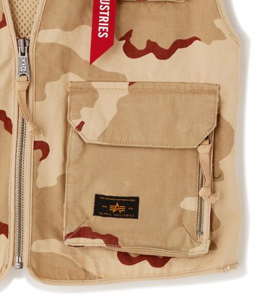 Alpha Industries(アルファインダストリーズ)の「Alpha Industries/アルファインダストリーズ/Mesh Utility Vest Camo/メッシュ ユーティリティー ベスト カモ(その他アウター・メンズ・その他2・L)」の12枚目の写真