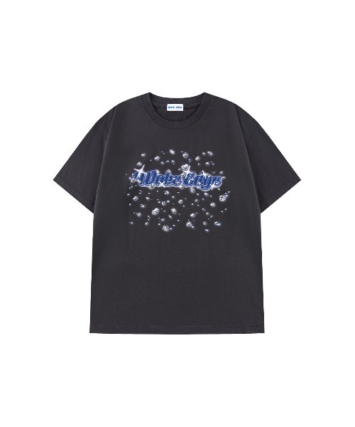 WOKE EDGE(ウォークエッジ)の「Tシャツ|Diamond Logo Tee|WOKE EDGE(Tシャツ/カットソー・メンズ・スミクロ/ピンク・LARGE/MEDIUM/SMALL/X-LARGE)」の1枚目の写真