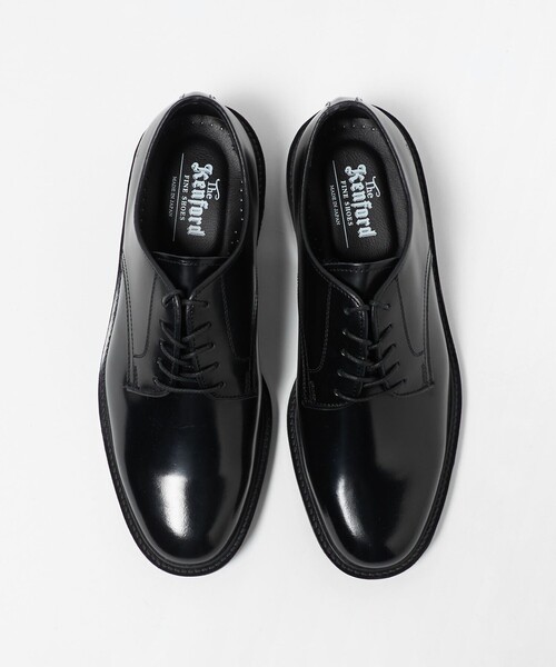 The Kenford Fineshoes(ケンフォードファインシューズ)の「<The Kenford Fineshoes>クラシック プレーントウ レザー シューズ(ドレスシューズ・メンズ・ブラック・25cm/26cm/25.5cm/26.5cm/27cm)」の4枚目の写真