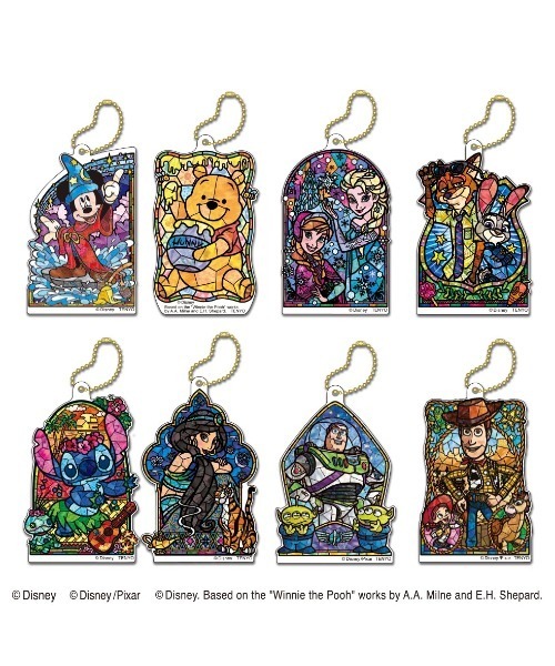 Disney(ディズニー)の「ディズニー 二層アクリルキーホルダー 単品【種類ランダム】(おもちゃ・キッズ・マルチ・FREE)」の1枚目の写真