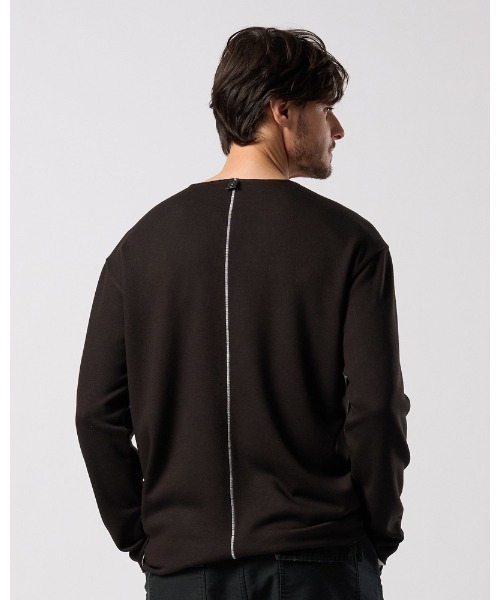 wjk(ダヴルジェイケイ)の「back boa cut-off crew(Tシャツ/カットソー・メンズ・ブラック/チャコールグレー/ホワイト・X-LARGE/LARGE/MEDIUM/SMALL)」の13枚目の写真
