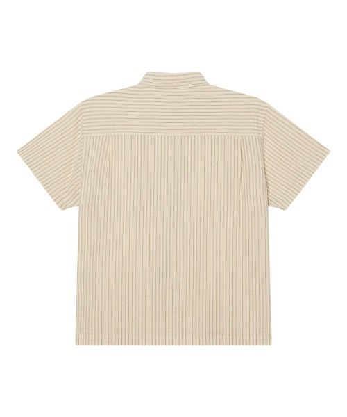 OBEY(オベイ)の「OBEY ALAN SS SHIRT(オベイ アラン ショートスリーブ シャツ)(シャツ/ブラウス・メンズ・ベージュ系/ブルー系・X-LARGE/LARGE/MEDIUM)」の3枚目の写真