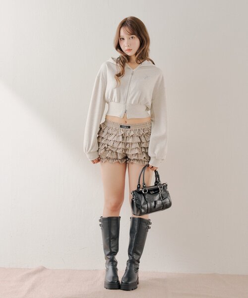 Chico（チコ）の「リボンチャームボストンバッグ（ボストンバッグ・レディース・ピンク/アイボリー/ブラック/ブルー・FREE）」の16枚目の写真