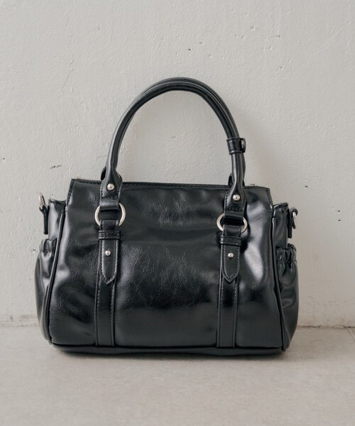 Chico（チコ）の「リボンチャームボストンバッグ（ボストンバッグ・レディース・ピンク/アイボリー/ブラック/ブルー・FREE）」の22枚目の写真