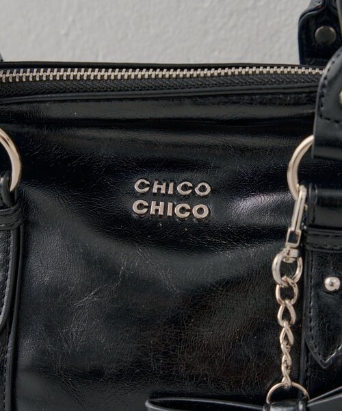 リボンチャームボストンバッグ（ボストンバッグ）｜Chico（チコ）の 