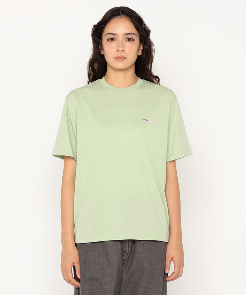 DANTON(ダントン)の「Women's Short Sleeve Inner T-shirt(Tシャツ/カットソー・レディース・ホワイト/ベージュ系その他/ピンク/ライトグリーン/サックスブルー/ブラック・XS/S/M)」の7枚目の写真