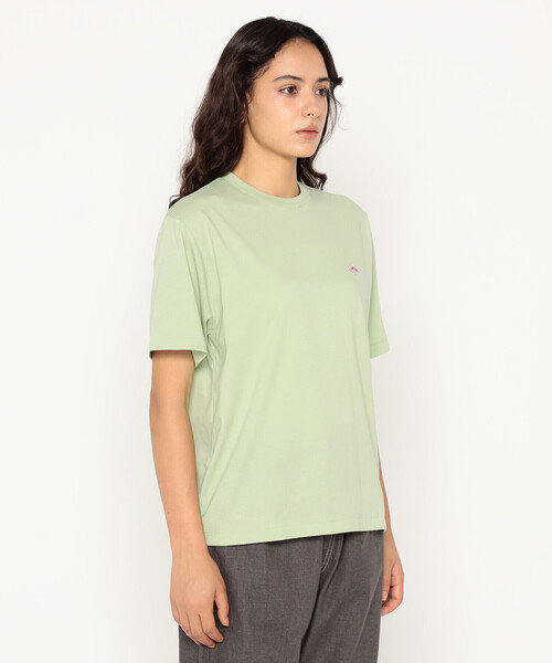 DANTON(ダントン)の「Women's Short Sleeve Inner T-shirt(Tシャツ/カットソー・レディース・ホワイト/ベージュ系その他/ピンク/ライトグリーン/サックスブルー/ブラック・XS/S/M)」の8枚目の写真