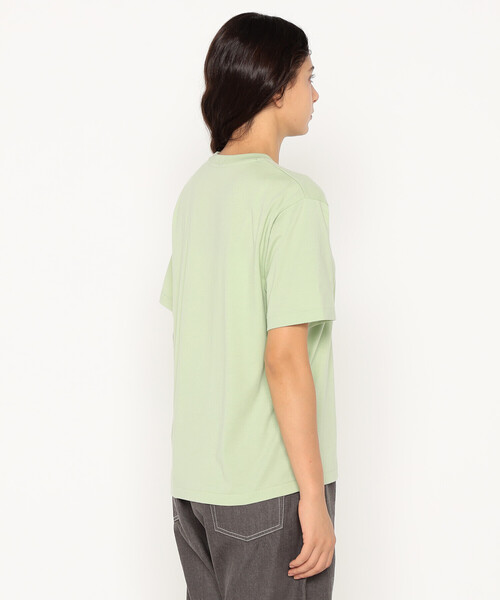 DANTON(ダントン)の「Women's Short Sleeve Inner T-shirt(Tシャツ/カットソー・レディース・ホワイト/ベージュ系その他/ピンク/ライトグリーン/サックスブルー/ブラック・XS/S/M)」の10枚目の写真