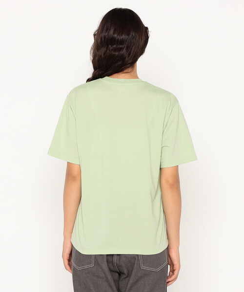 DANTON(ダントン)の「Women's Short Sleeve Inner T-shirt(Tシャツ/カットソー・レディース・ホワイト/ベージュ系その他/ピンク/ライトグリーン/サックスブルー/ブラック・XS/S/M)」の11枚目の写真