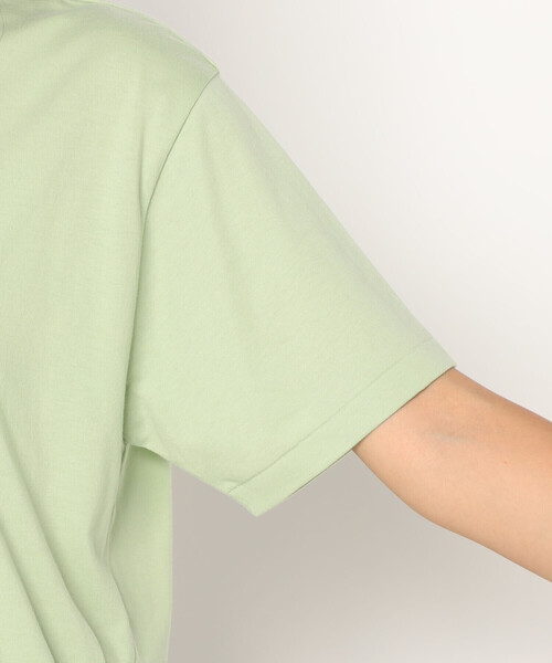 DANTON(ダントン)の「Women's Short Sleeve Inner T-shirt(Tシャツ/カットソー・レディース・ホワイト/ベージュ系その他/ピンク/ライトグリーン/サックスブルー/ブラック・XS/S/M)」の13枚目の写真