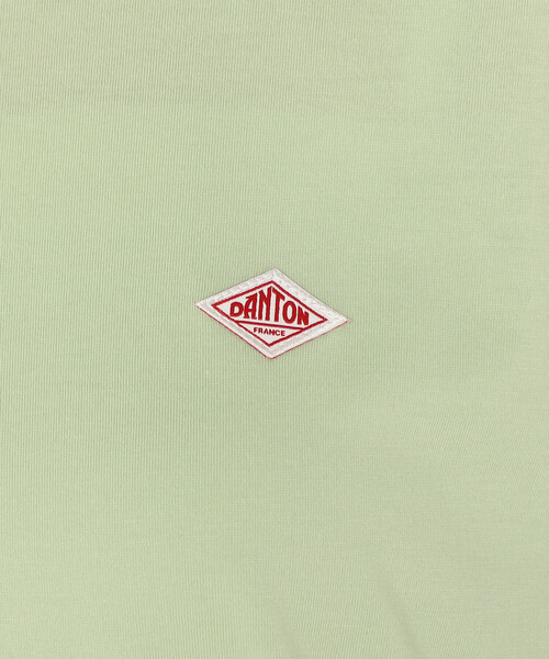 DANTON(ダントン)の「Women's Short Sleeve Inner T-shirt(Tシャツ/カットソー・レディース・ホワイト/ベージュ系その他/ピンク/ライトグリーン/サックスブルー/ブラック・XS/S/M)」の15枚目の写真