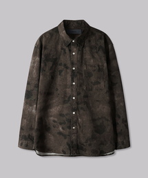 CORNERBLESS（コーナーブレス）の「WASHED BROWN CAMO LONG SLEEVE SHIRTS（シャツ/ブラウス）」