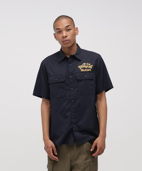 AVIREX(アヴィレックス)の「《WEB&DEPOT限定》S/S TOM CAT SILHOUETTE SHIRT / トムキャット シルエット シャツ / AVIREX / アヴィレックス(シャツ/ブラウス・メンズ・カーキ/ネイビー/オリーブ系・M/L/XL/2XL)」の18枚目の写真