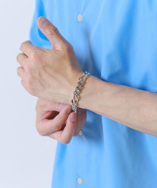 ITEMS URBANRESEARCH(アイテムズ アーバンリサーチ)の「Bracelet 6194(ブレスレット・メンズ・シルバー・-)」の1枚目の写真
