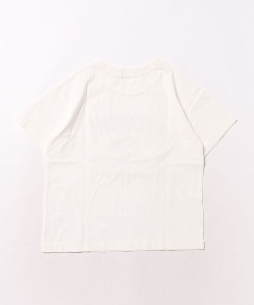 Daddy Oh Daddy（ダディーオーダディー）の「【ジュニア・スクールサイズあり】ロゴプリント半袖Tシャツ（Tシャツ/カットソー・キッズ・ブルー/ホワイト・100/150/160/130/140/120/110）」の3枚目の写真
