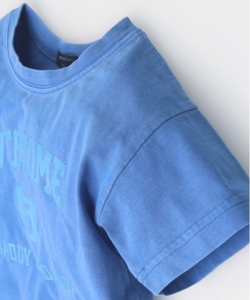Daddy Oh Daddy（ダディーオーダディー）の「【ジュニア・スクールサイズあり】ロゴプリント半袖Tシャツ（Tシャツ/カットソー・キッズ・ブルー/ホワイト・100/150/160/130/140/120/110）」の7枚目の写真