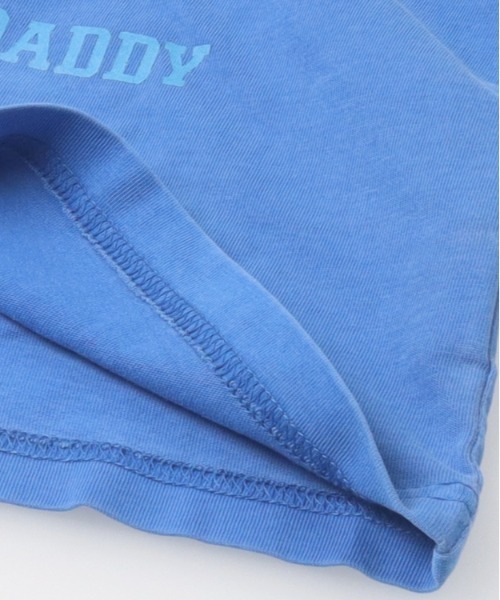 Daddy Oh Daddy（ダディーオーダディー）の「【ジュニア・スクールサイズあり】ロゴプリント半袖Tシャツ（Tシャツ/カットソー・キッズ・ブルー/ホワイト・100/150/160/130/140/120/110）」の5枚目の写真