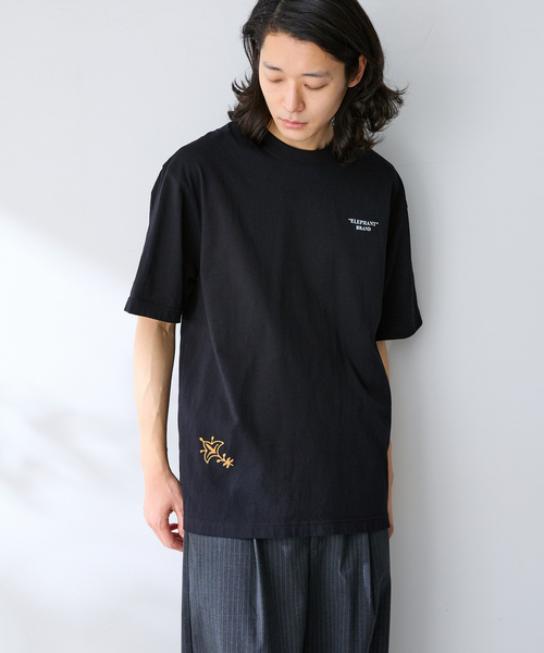 ELEPHANT BRAND / エレファントブランド ex ポイントシシュウTシャツ