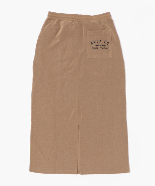 RVCA(ルーカ)の「RVCA ウィメンズ BALANCE BOX LONG SKIRT スカート 【2026年夏モデル】(スカート・レディース・ブラック/ネイビー/ブラウン系その他・SMALL/MEDIUM/LARGE)」の4枚目の写真