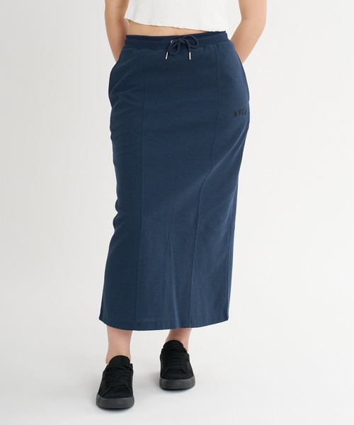 RVCA(ルーカ)の「RVCA ウィメンズ BALANCE BOX LONG SKIRT スカート 【2026年夏モデル】(スカート・レディース・ブラック/ネイビー/ブラウン系その他・SMALL/MEDIUM/LARGE)」の3枚目の写真