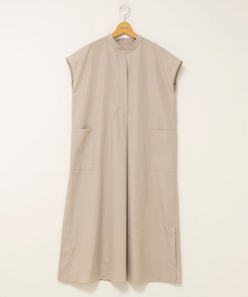 NOLLEY’S(ノーリーズ)の「【WEB&一部店舗限定カラー】ウォッシャブルエクセルテックタンブラースタンドカラースキッパーワンピース(ワンピース・レディース・カーキ/ベージュ系その他2/ブラック・1/2)」の22枚目の写真
