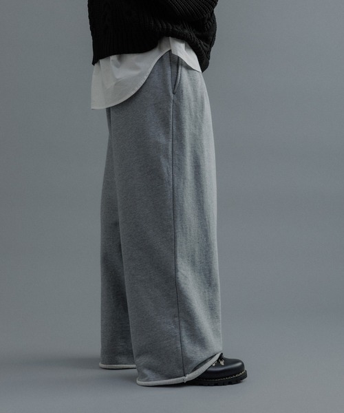 ADAM ET ROPE'(アダムエロペ)の「【WEB限定】2タック ワイドルーズ ドカンパンツ / スウェット / ユニセックス(その他パンツ・メンズ・ブラック/グレー/ベージュ系その他・M/S/L)」の20枚目の写真
