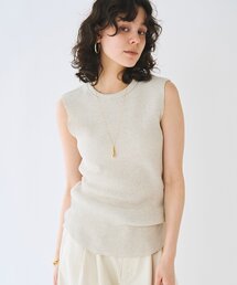 Whim Gazette | ワッフルノースリーブプルオーバー(Tシャツ/カットソー)