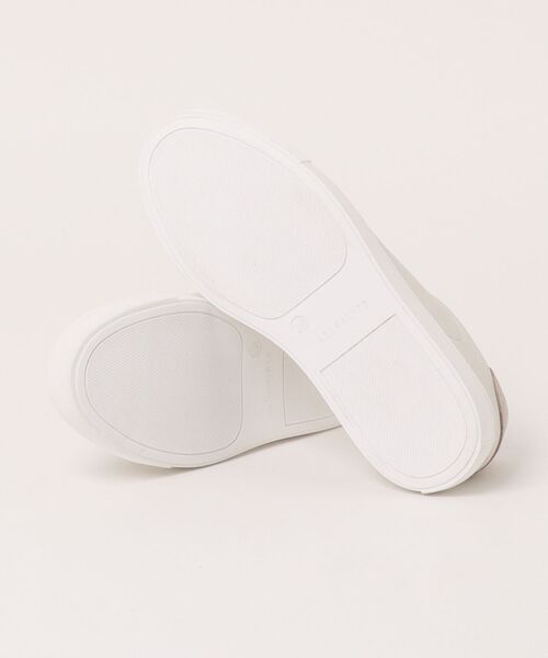 ALLSAINTS(オールセインツ)の「UNDERGROUND LEATHER SNEAKERS | アンダーグラウンド レザー スニーカー(スニーカー・レディース・ホワイト×ホワイト・UK3/UK4/UK5/UK6)」の8枚目の写真