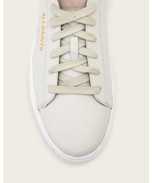 ALLSAINTS(オールセインツ)の「UNDERGROUND LEATHER SNEAKERS | アンダーグラウンド レザー スニーカー(スニーカー・レディース・ホワイト×ホワイト・UK3/UK4/UK5/UK6)」の3枚目の写真