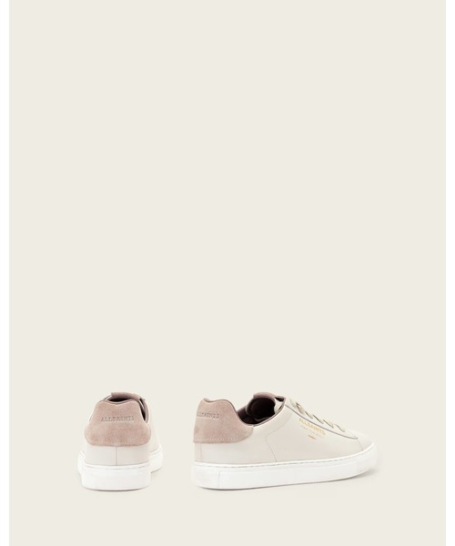 ALLSAINTS(オールセインツ)の「UNDERGROUND LEATHER SNEAKERS | アンダーグラウンド レザー スニーカー(スニーカー・レディース・ホワイト×ホワイト・UK3/UK4/UK5/UK6)」の6枚目の写真