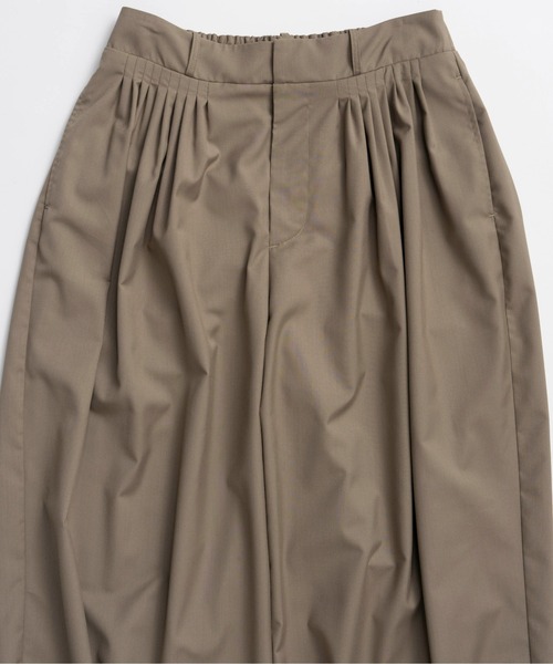 MAISON SPECIAL(メゾンスペシャル)の「Stitching Balloon Pants/スーチングバルーンパンツ(その他パンツ・レディース・ブラック/カーキ/グレー・36/38)」の10枚目の写真