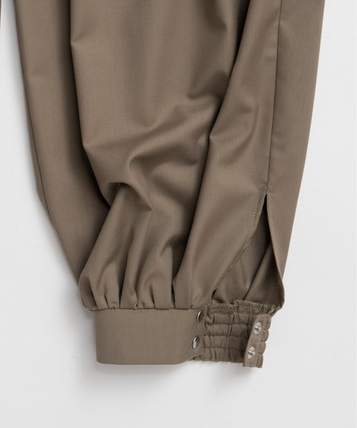 MAISON SPECIAL(メゾンスペシャル)の「Stitching Balloon Pants/スーチングバルーンパンツ(その他パンツ・レディース・ブラック/カーキ/グレー・36/38)」の11枚目の写真