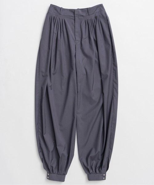 MAISON SPECIAL(メゾンスペシャル)の「Stitching Balloon Pants/スーチングバルーンパンツ(その他パンツ・レディース・ブラック/カーキ/グレー・36/38)」の17枚目の写真