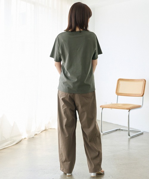 TRICOMER(トリコメル)の「【TRICOMER】VOYAGE A PARIS GIRL TEE|フォトT/ロゴT(Tシャツ/カットソー・レディース・ホワイト/チャコールグレー・F)」の16枚目の写真