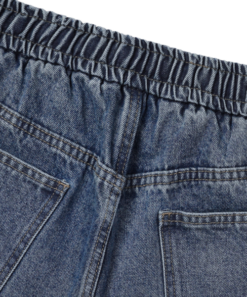 GRAYBLVD（グレイブラバット）の「ドドワイドデニムバンディングショーツ (2COLOR)（その他パンツ・レディース・ブラック/ブルー・MEDIUM/LARGE/X-LARGE）」の12枚目の写真