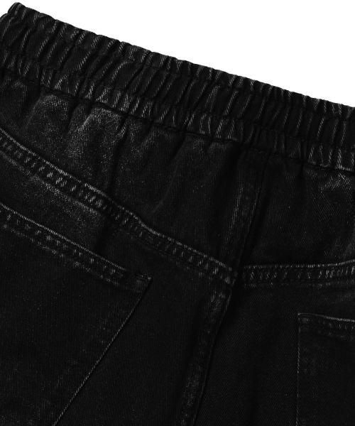 GRAYBLVD（グレイブラバット）の「ドドワイドデニムバンディングショーツ (2COLOR)（その他パンツ・レディース・ブラック/ブルー・MEDIUM/LARGE/X-LARGE）」の5枚目の写真