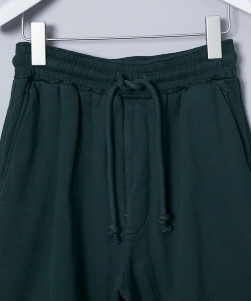 MATSUFUJI(マツフジ)の「Wide Sweat Pants(スウェットパンツ・メンズ・グリーン・2)」の3枚目の写真