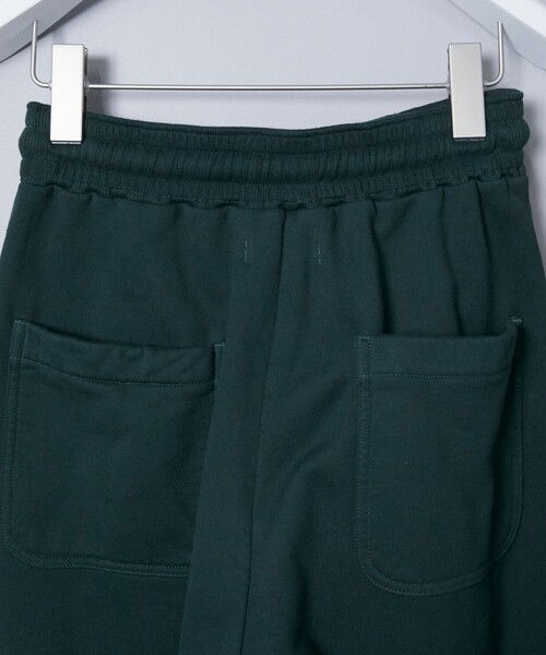 MATSUFUJI(マツフジ)の「Wide Sweat Pants(スウェットパンツ・メンズ・グリーン・2)」の4枚目の写真