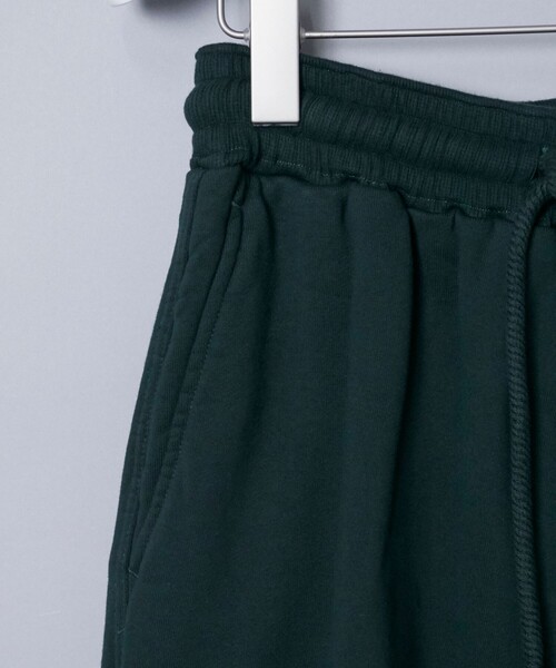 MATSUFUJI(マツフジ)の「Wide Sweat Pants(スウェットパンツ・メンズ・グリーン・2)」の5枚目の写真