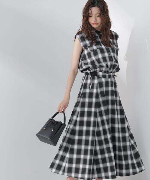 PROPORTION BODY DRESSING(プロポーションボディドレッシング)の「フレンチスリーブ短丈シャツ / 1216210604(シャツ/ブラウス・レディース・グレー/ブラック系その他・FREE)」の15枚目の写真