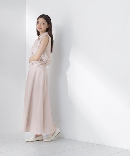 PROPORTION BODY DRESSING(プロポーションボディドレッシング)の「フレンチスリーブ短丈シャツ / 1216210604(シャツ/ブラウス・レディース・グレー/ブラック系その他・FREE)」の10枚目の写真