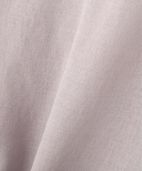 PROPORTION BODY DRESSING(プロポーションボディドレッシング)の「フレンチスリーブ短丈シャツ / 1216210604(シャツ/ブラウス・レディース・グレー/ブラック系その他・FREE)」の13枚目の写真
