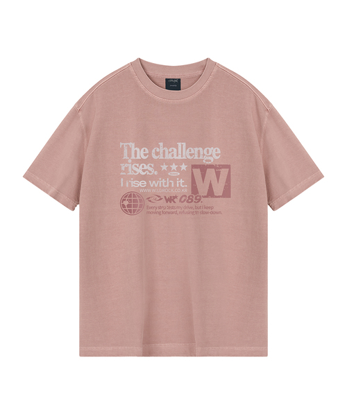WILDROCK(ワイルドロック)の「チャレンジピグメントオーバーサイズ半袖Tシャツ(クロップ含む)(Tシャツ/カットソー・レディース・チャコール/ブルー/ホワイト/ブラック/カーキ/ライトパープル/ベビーピンク/ライトグレー・SMALL/FREE/X-SMALL/LARGE/MEDIUM)」の8枚目の写真